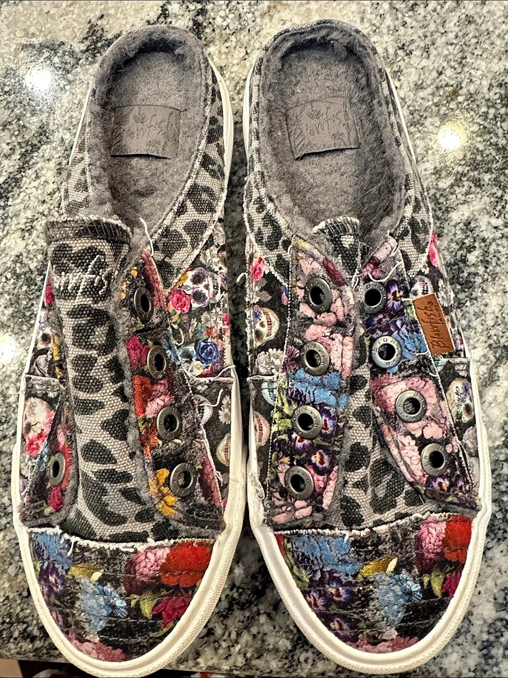 Blowfish Malibu Monday Mule Floral Sneakers